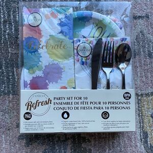 Cyprus Home Celebrate 10 Party Dinner Table Place Setting